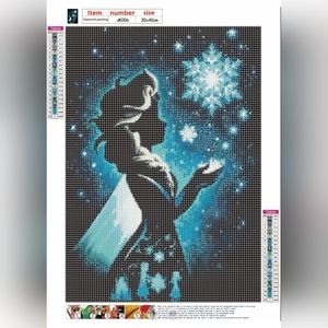 Elsa Frozen Diamond Art Kit